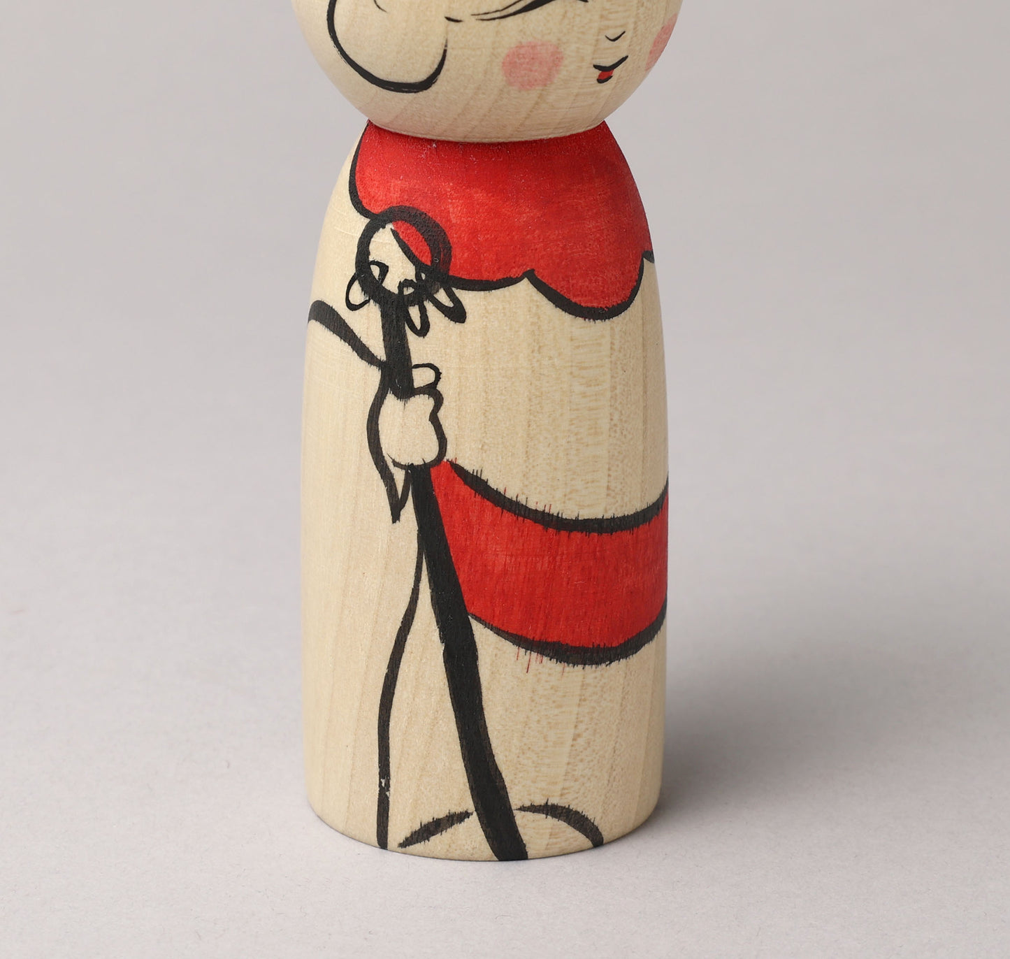 HIRAGA, Teruyuki 平賀輝幸 | O-jizo-san kokeshi - 地蔵こけし | Sakunami style 作並系