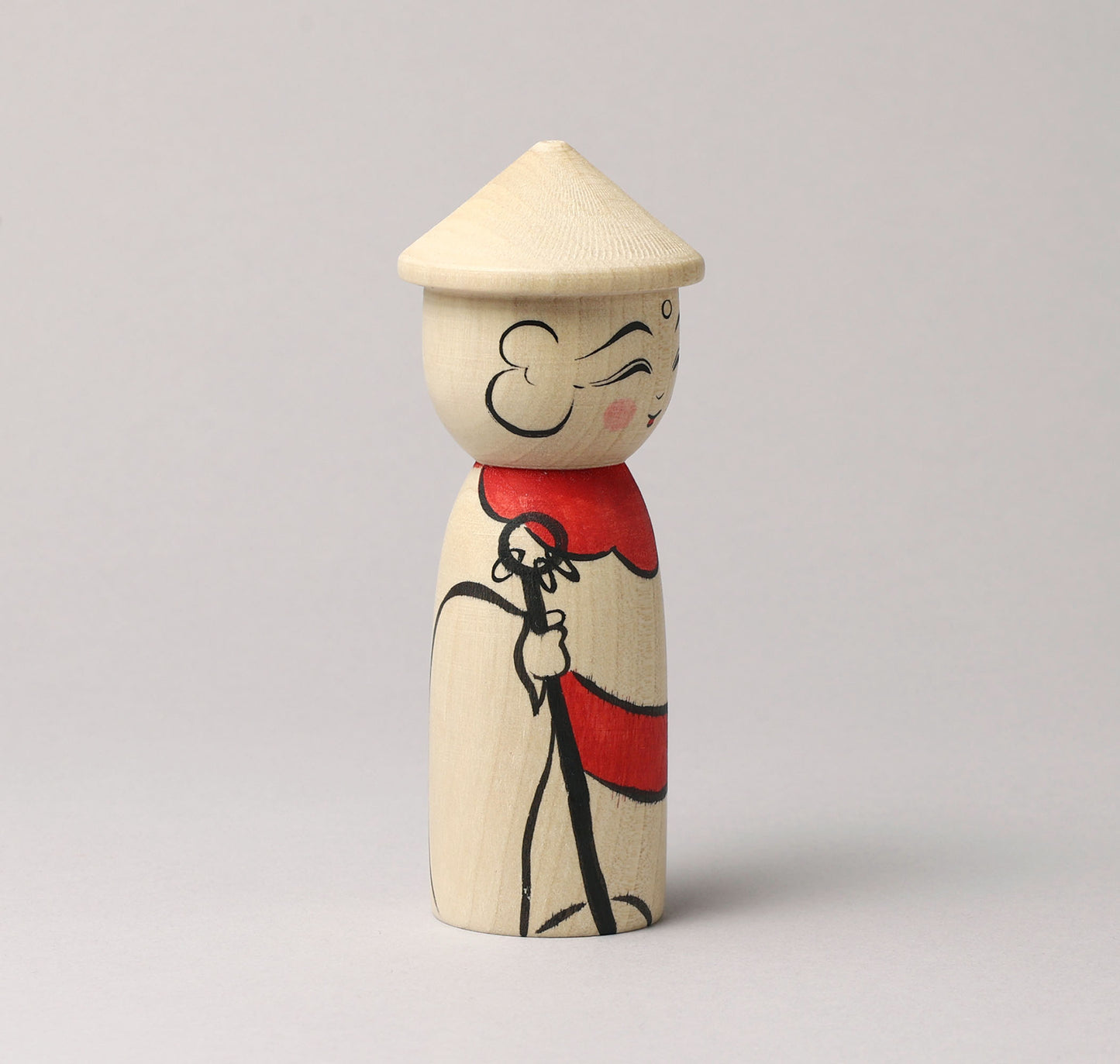 HIRAGA, Teruyuki 平賀輝幸 | O-jizo-san kokeshi - 地蔵こけし | Sakunami style 作並系