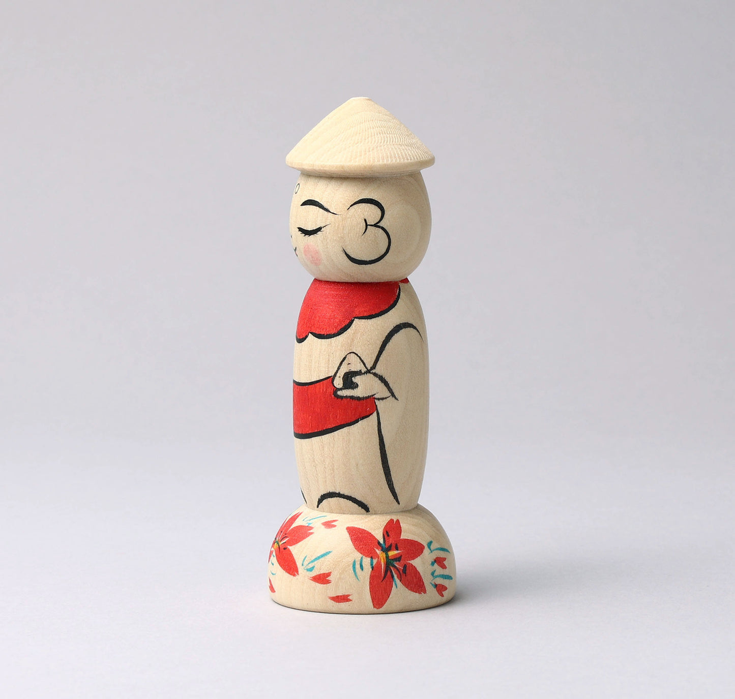 HIRAGA, Teruyuki 平賀輝幸 | O-jizo-san kokeshi - 地蔵こけし | Sakunami style 作並系