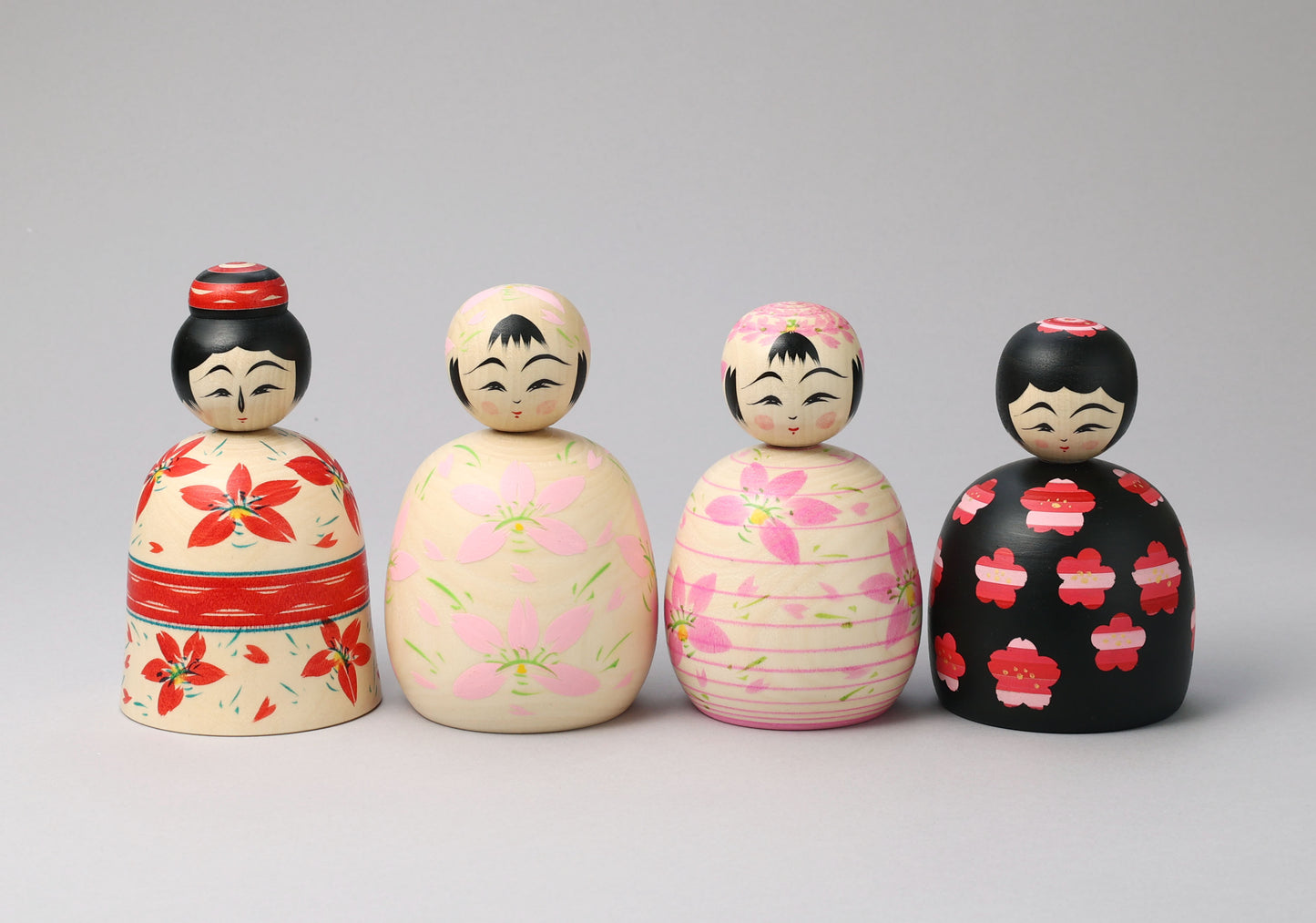 HIRAGA, Teruyuki 平賀輝幸 |Sakura -cherry blossom ejiko kokeshi - 桜えじここけし | Sakunami style 作並系