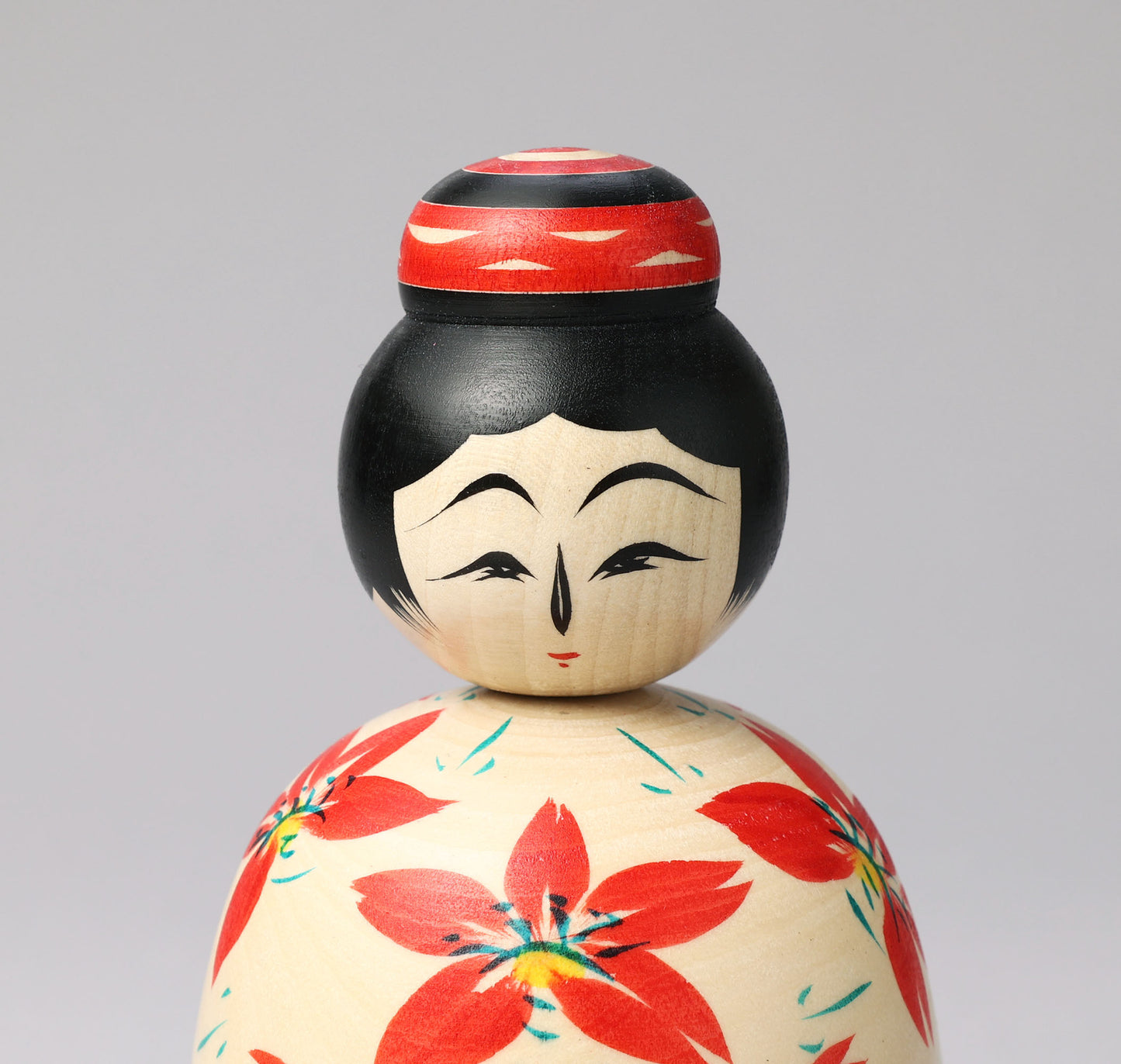 HIRAGA, Teruyuki 平賀輝幸 |Sakura -cherry blossom ejiko kokeshi - 桜えじここけし | Sakunami style 作並系