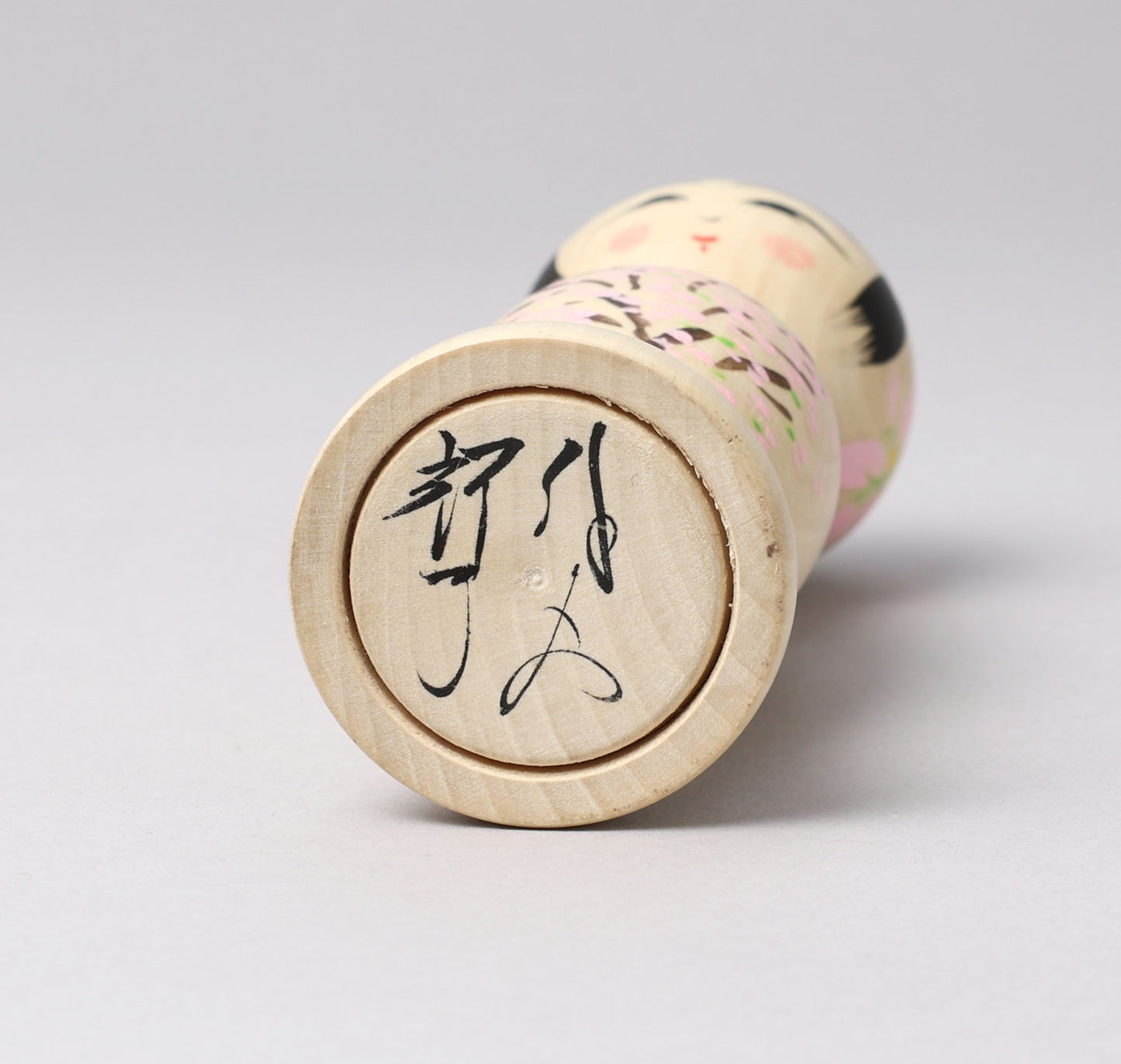 HIRAGA, Teruyuki 平賀輝幸 |Sakura no Ki-cherry blossom tree kokeshi - 桜の木こけし | Sakunami style 作並系