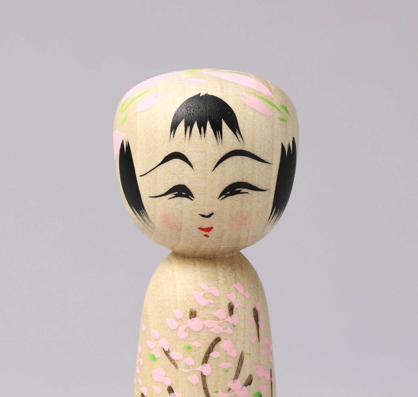 HIRAGA, Teruyuki 平賀輝幸 |Sakura no Ki-cherry blossom tree kokeshi - 桜の木こけし | Sakunami style 作並系