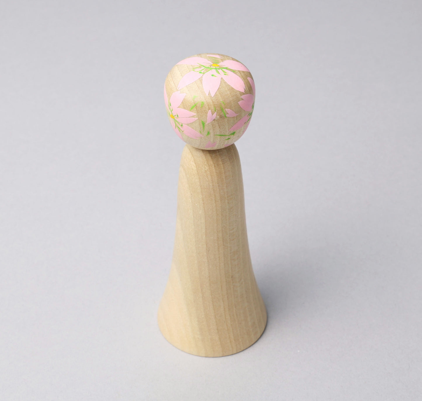 HIRAGA, Teruyuki 平賀輝幸 |Sakura no Ki-cherry blossom tree kokeshi - 桜の木こけし | Sakunami style 作並系