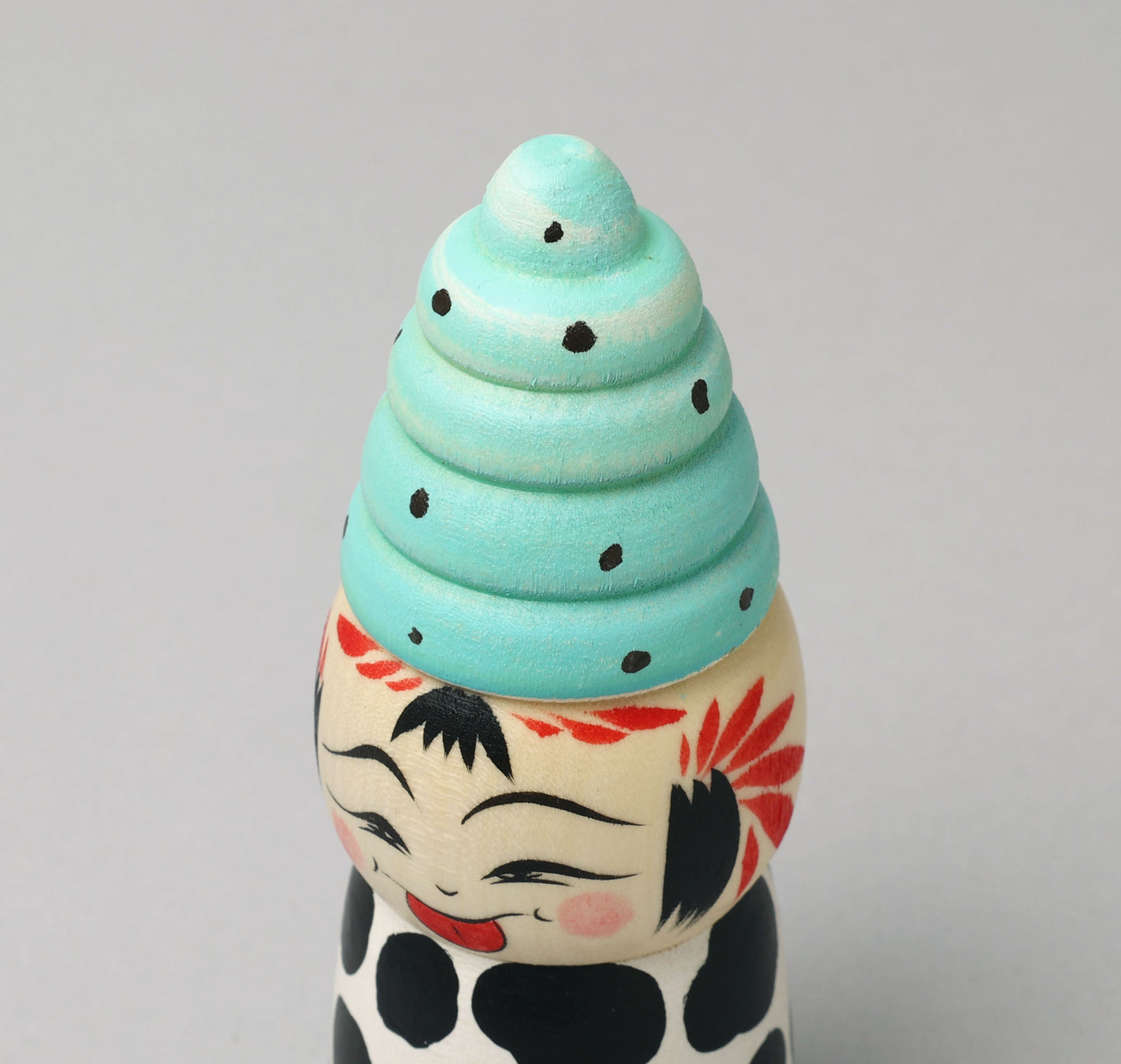 HIRAGA, Teruyuki 平賀輝幸 | Ice cream kokeshi - ソフトクリームこけし | Sakunami style 作並系