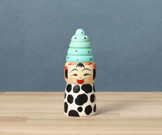 HIRAGA,輝幸 平賀輝幸 | 平賀輝幸アイスクリームこけし - ソフトクリームこけし |作並流作並系