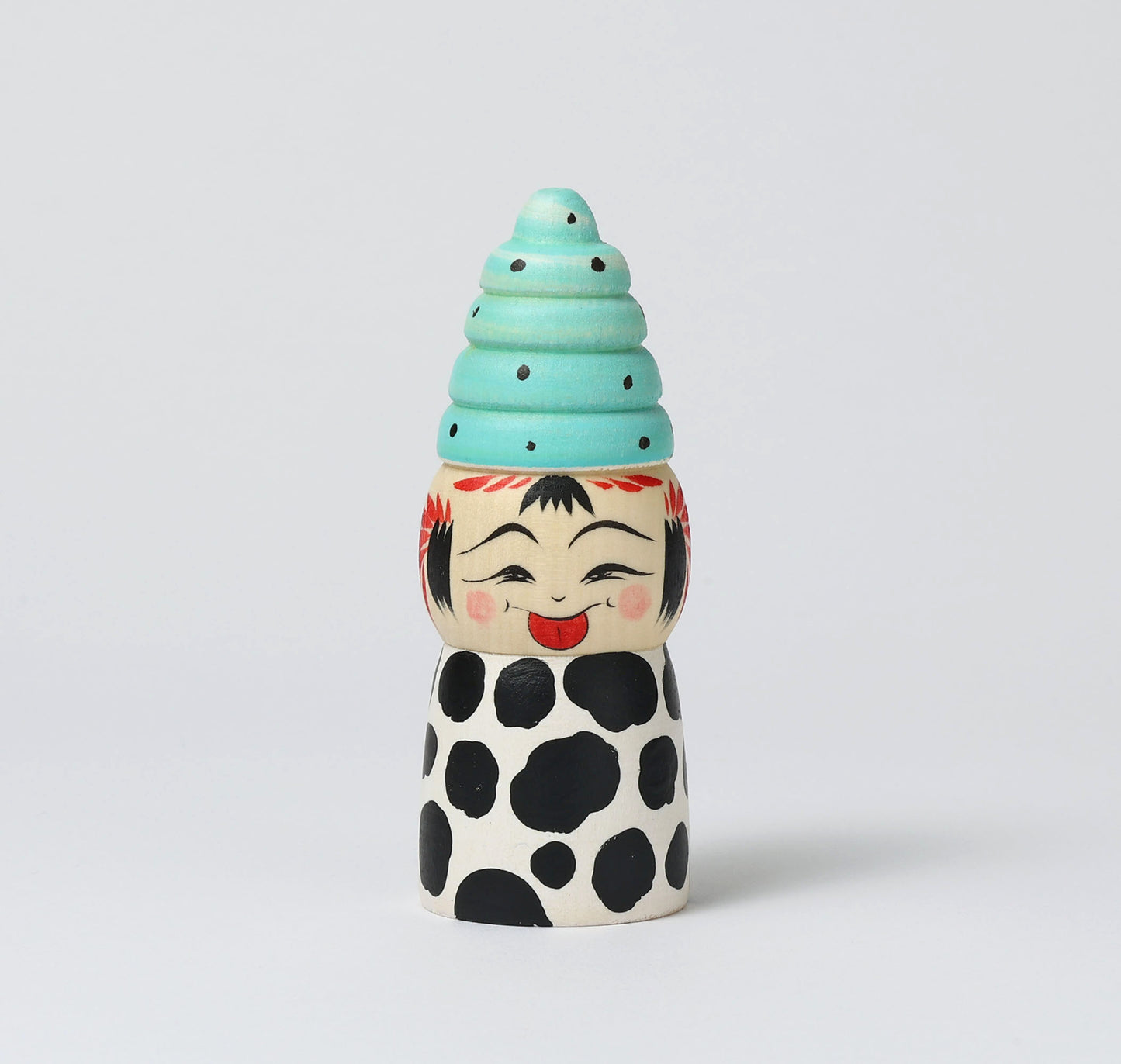 HIRAGA, Teruyuki 平賀輝幸 | Ice cream kokeshi - ソフトクリームこけし | Sakunami style 作並系