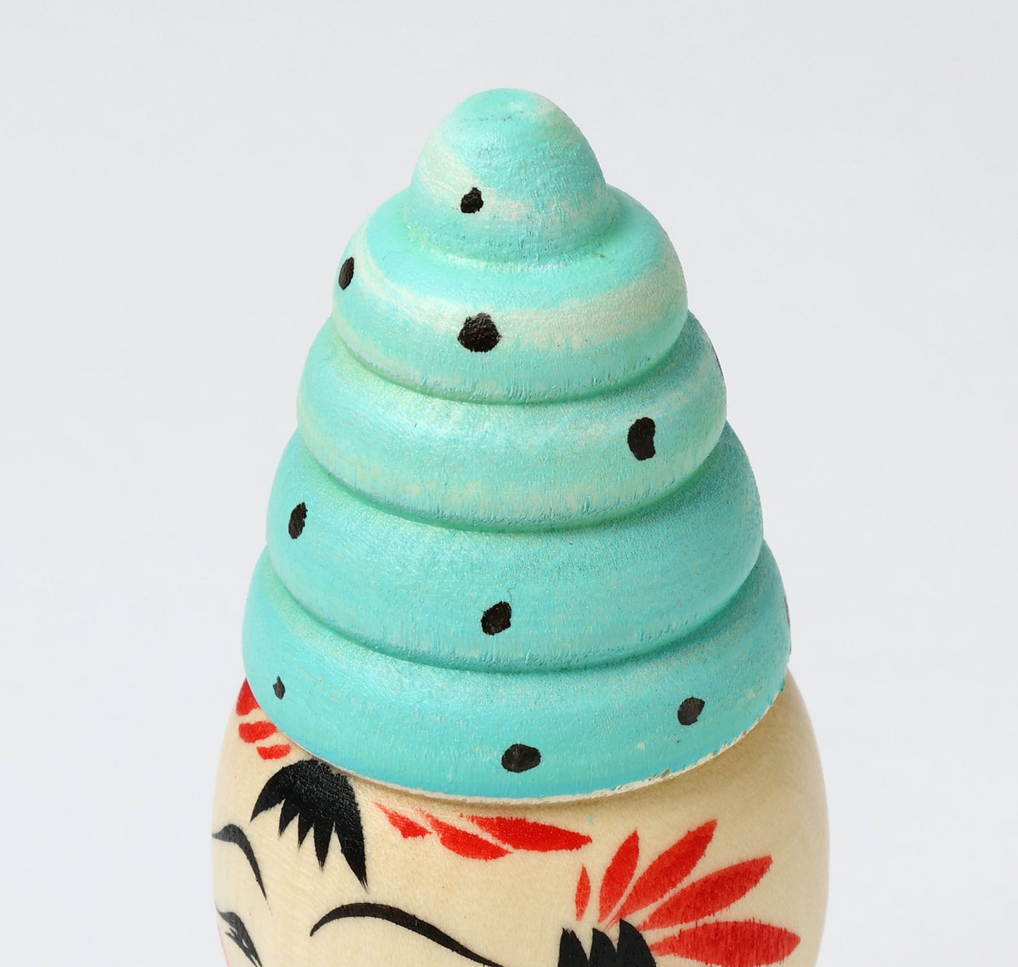 HIRAGA, Teruyuki 平賀輝幸 | Ice cream kokeshi - ソフトクリームこけし | Sakunami style 作並系