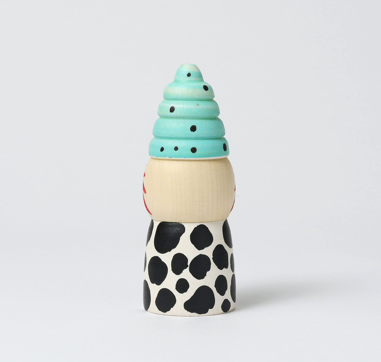 HIRAGA, Teruyuki 平賀輝幸 | Ice cream kokeshi - ソフトクリームこけし | Sakunami style 作並系