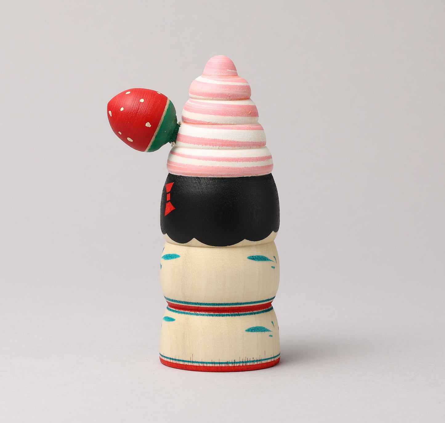 HIRAGA, Teruyuki 平賀輝幸 | Ice cream kokeshi - ソフトクリームこけし | Sakunami style 作並系