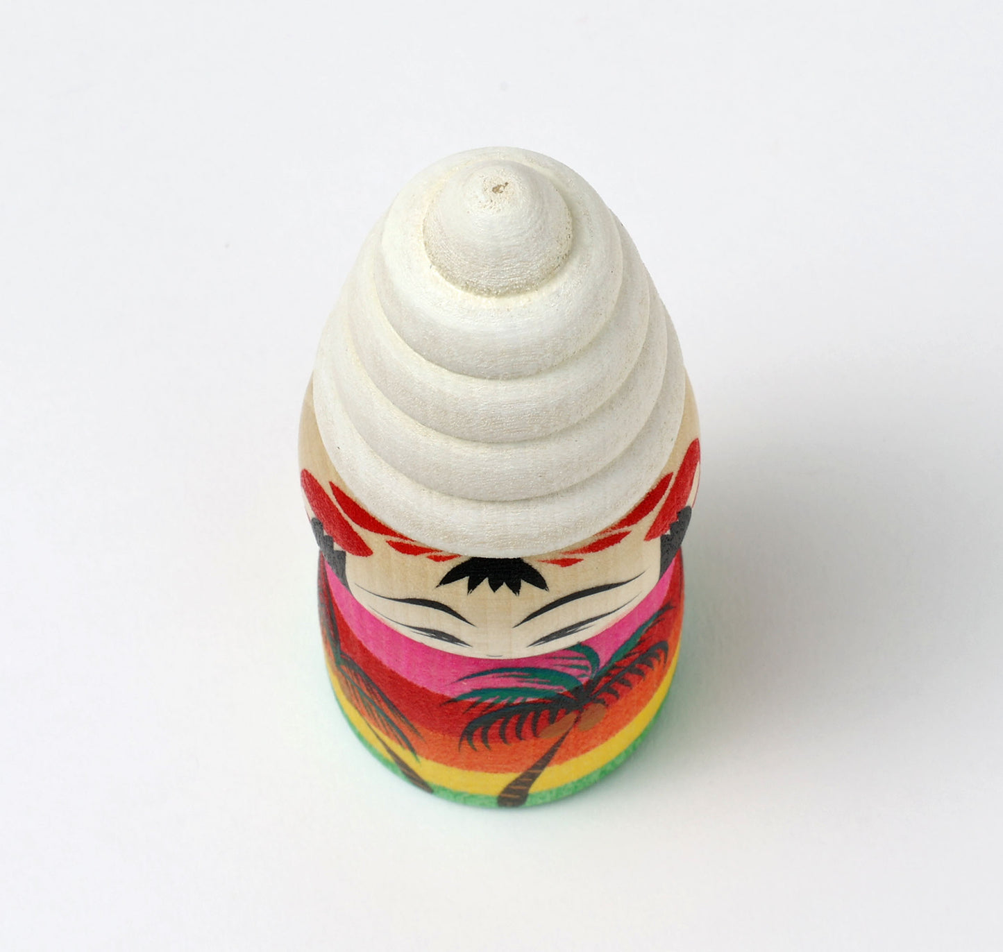 HIRAGA, Teruyuki 平賀輝幸 | Ice cream kokeshi - ソフトクリームこけし | Sakunami style 作並系