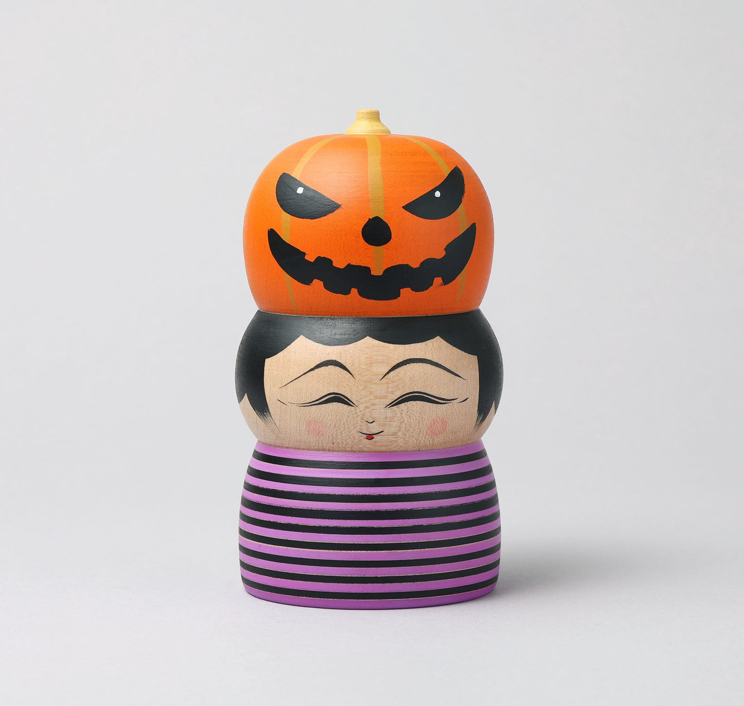 HIRAGA, Teruyuki 平賀輝幸 | Halloween kokeshi - ハロウィンこけし | Sakunami style 作並系