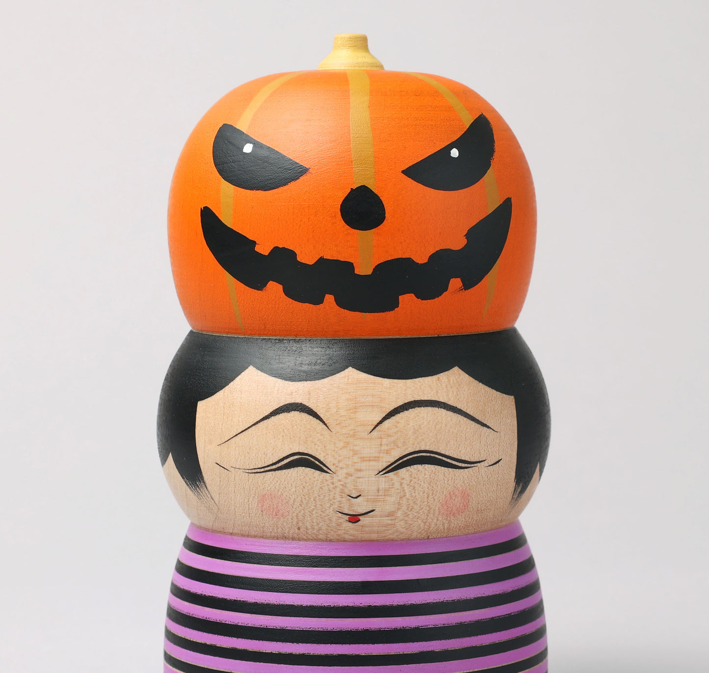 HIRAGA, Teruyuki 平賀輝幸 | Halloween kokeshi - ハロウィンこけし | Sakunami style 作並系