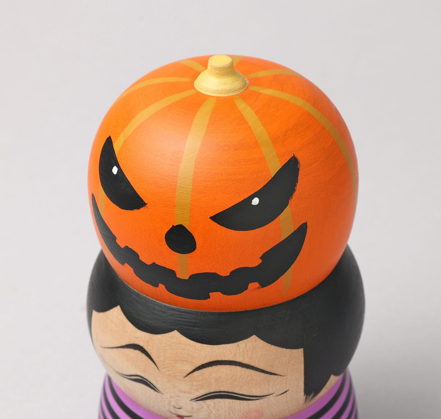 HIRAGA, Teruyuki 平賀輝幸 | Halloween kokeshi - ハロウィンこけし | Sakunami style 作並系