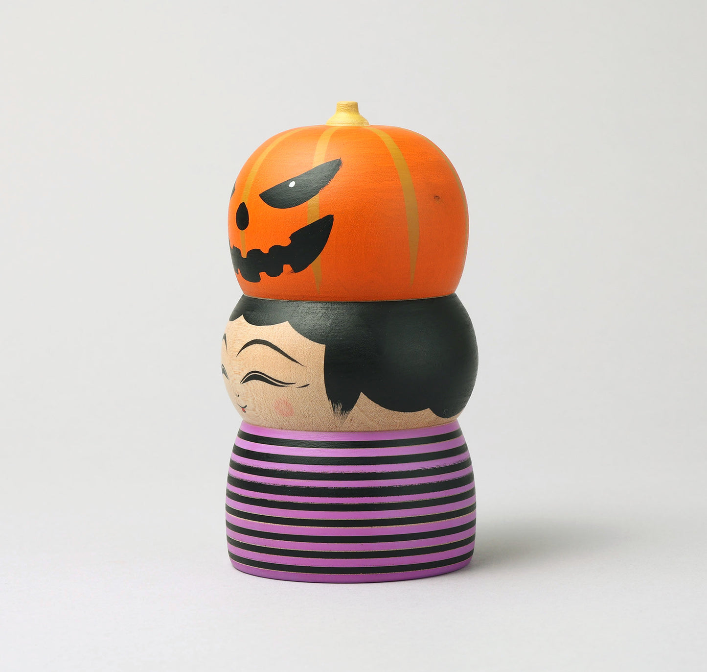 HIRAGA, Teruyuki 平賀輝幸 | Halloween kokeshi - ハロウィンこけし | Sakunami style 作並系