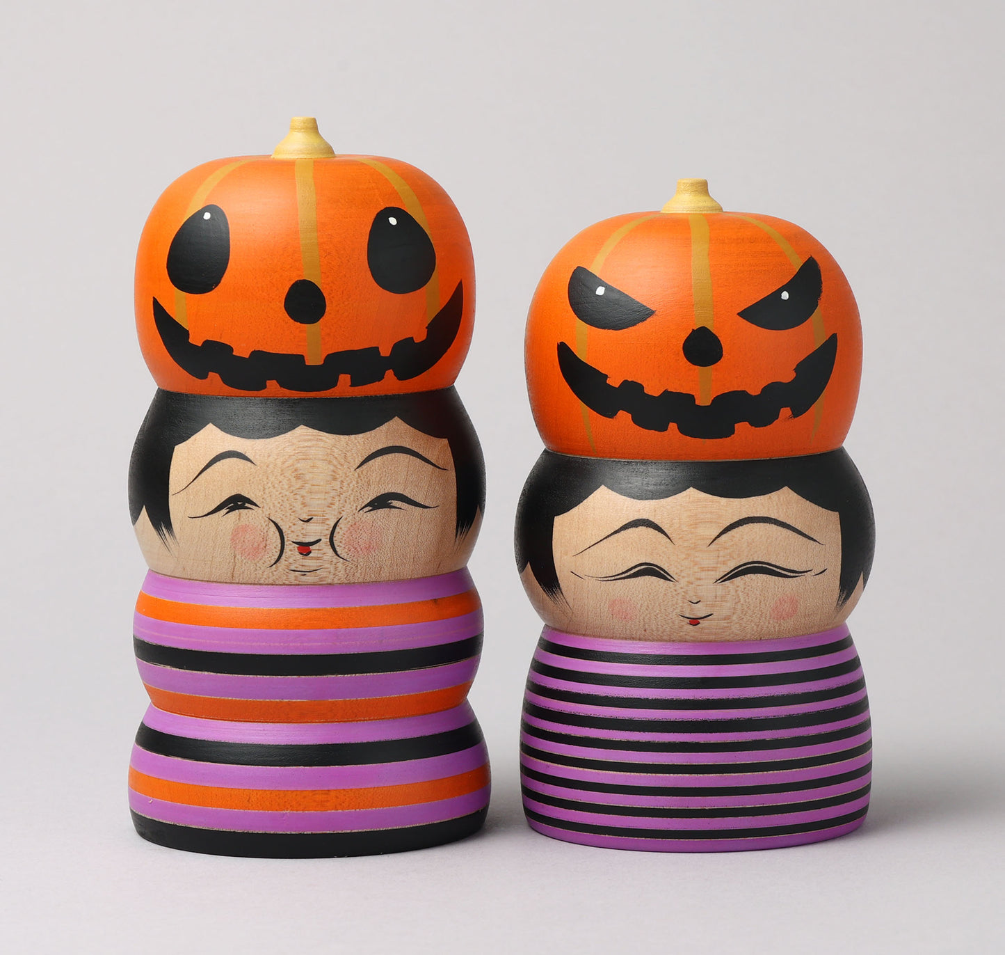 HIRAGA, Teruyuki 平賀輝幸 | Halloween kokeshi - ハロウィンこけし | Sakunami style 作並系