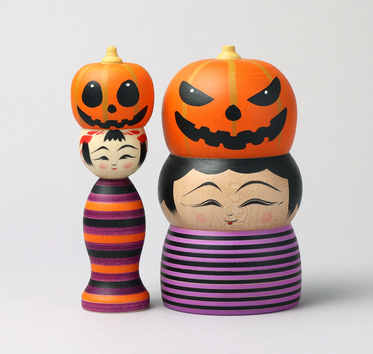 HIRAGA, Teruyuki 平賀輝幸 | Halloween kokeshi - ハロウィンこけし | Sakunami style 作並系