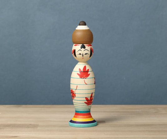 HIRAGA,輝幸 平賀輝幸 | 平賀輝幸紅葉こけし - もみじこけし |作並流作並系