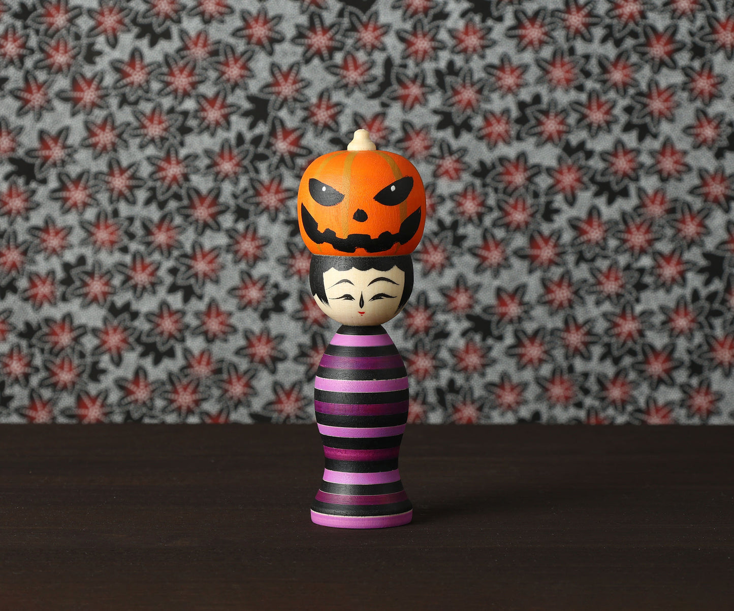 HIRAGA, Teruyuki 平賀輝幸 | Halloween kokeshi - ハロウィンこけし | Sakunami style 作並系