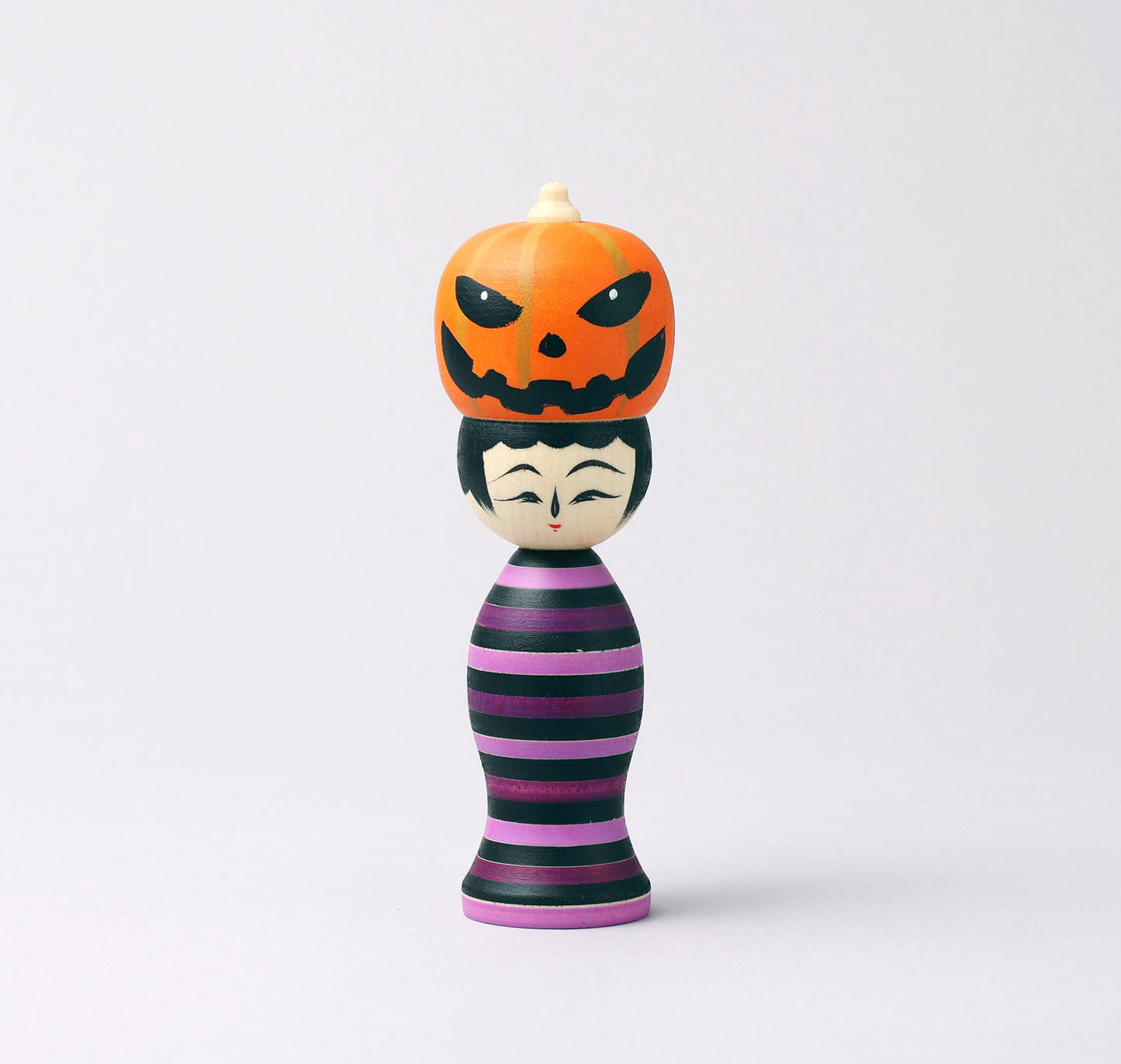 HIRAGA, Teruyuki 平賀輝幸 | Halloween kokeshi - ハロウィンこけし | Sakunami style 作並系