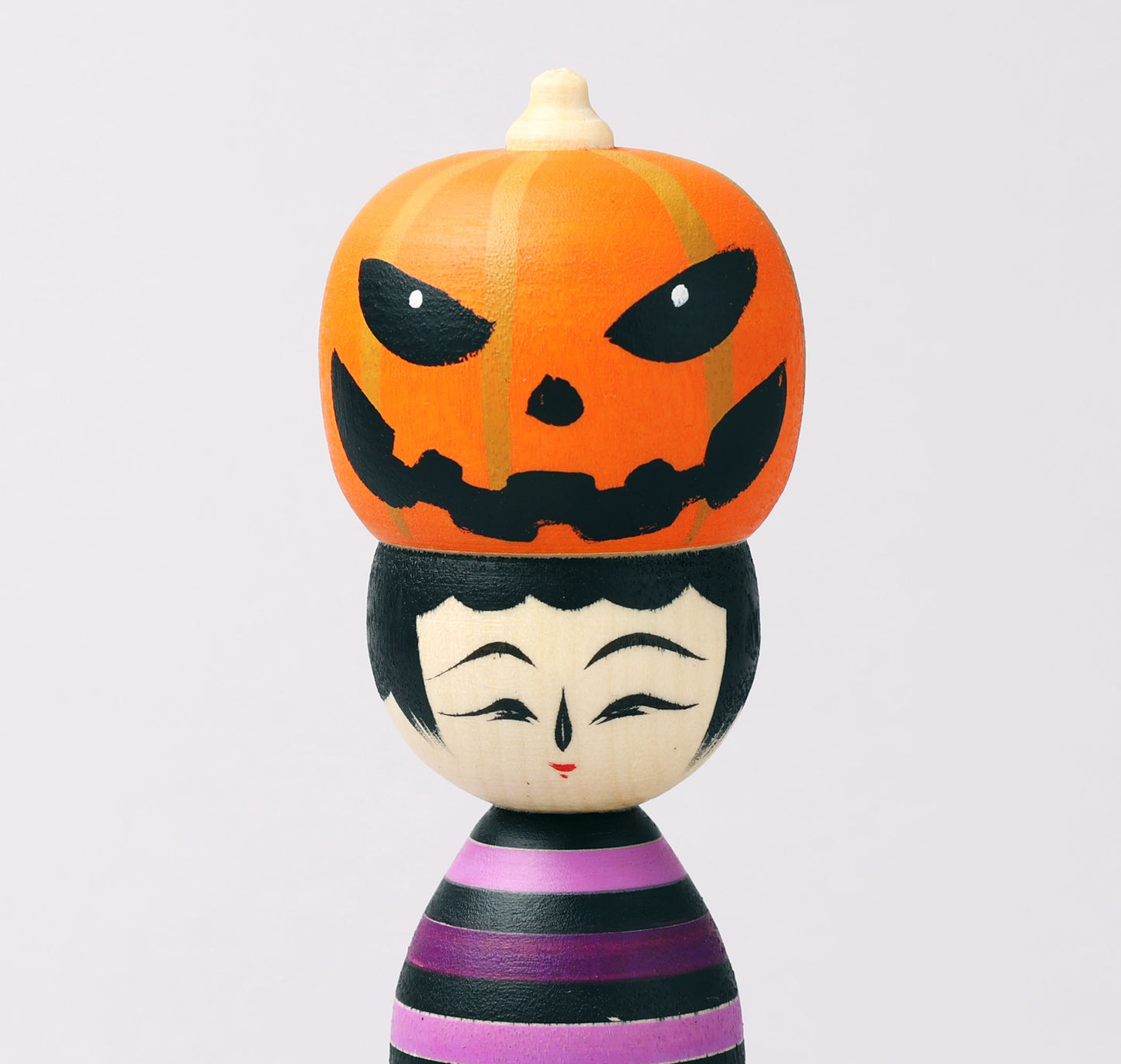 HIRAGA, Teruyuki 平賀輝幸 | Halloween kokeshi - ハロウィンこけし | Sakunami style 作並系