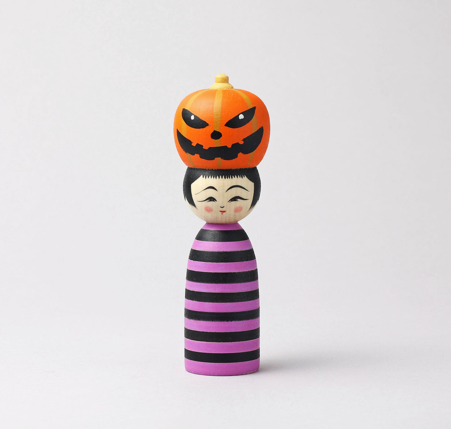 HIRAGA, Teruyuki 平賀輝幸 | Halloween kokeshi - ハロウィンこけし | Sakunami style 作並系