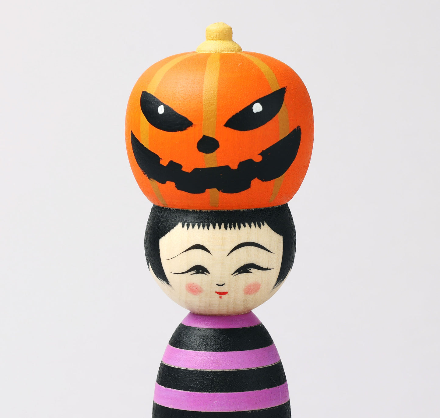 HIRAGA, Teruyuki 平賀輝幸 | Halloween kokeshi - ハロウィンこけし | Sakunami style 作並系