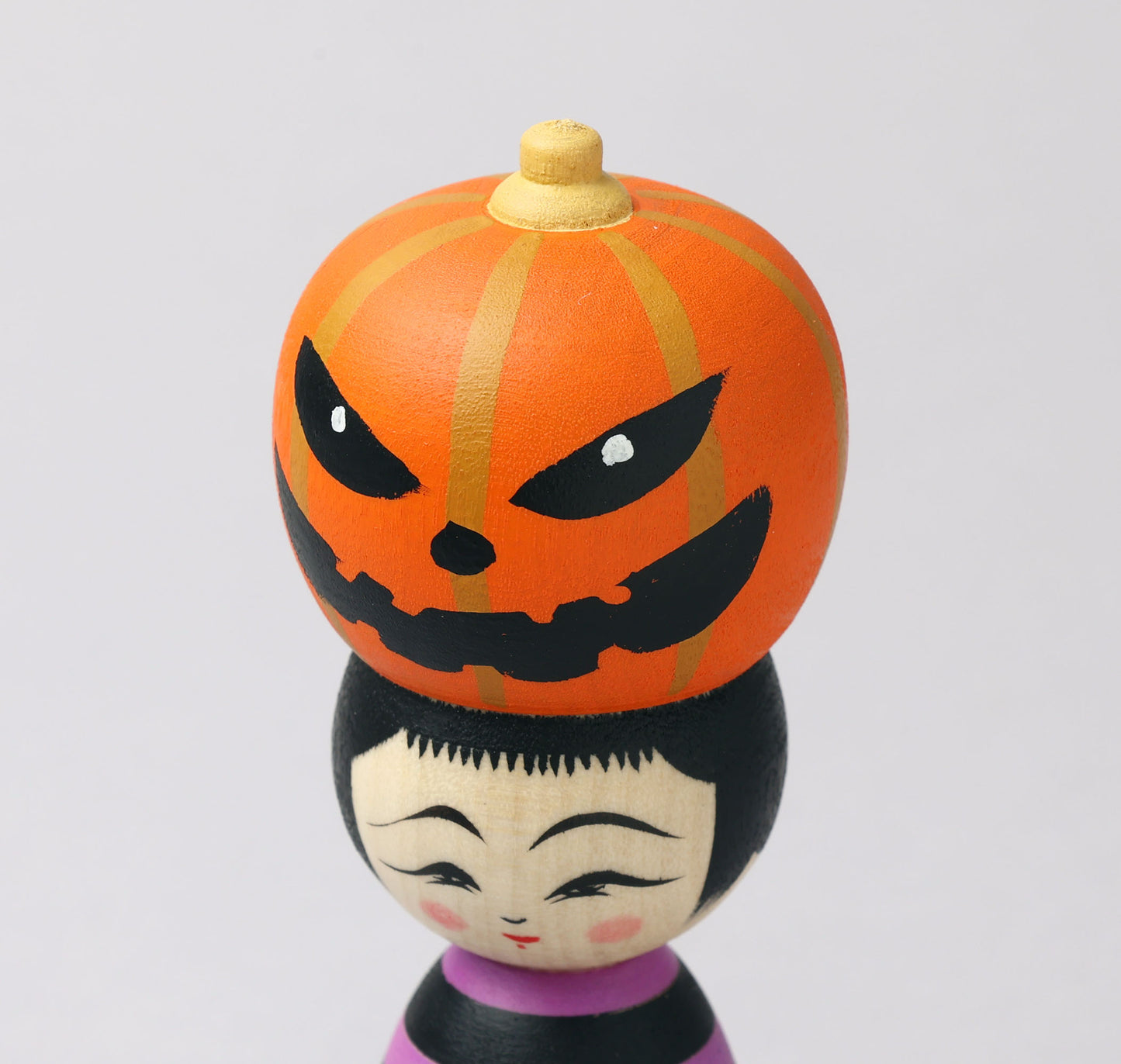 HIRAGA, Teruyuki 平賀輝幸 | Halloween kokeshi - ハロウィンこけし | Sakunami style 作並系