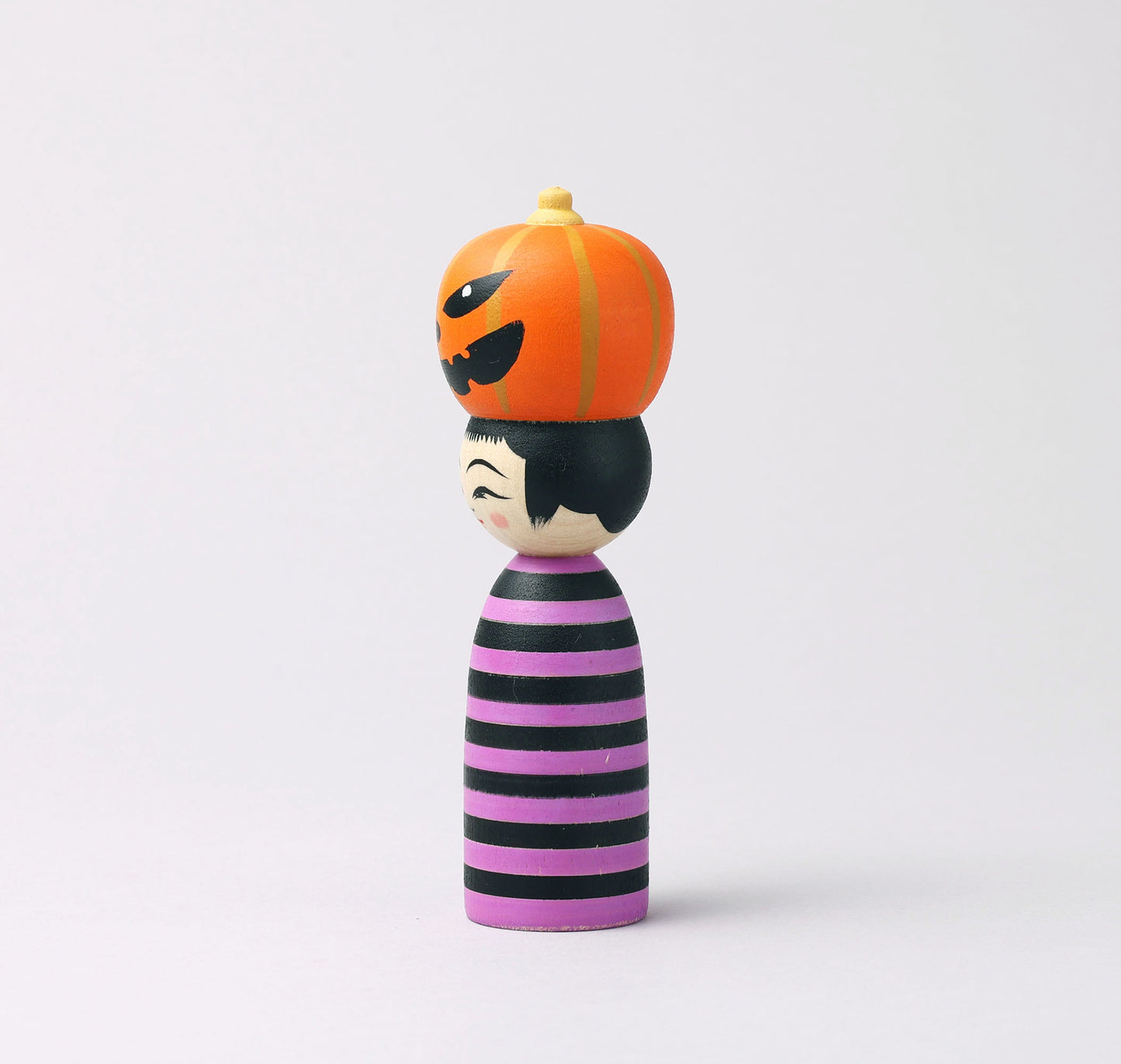 HIRAGA, Teruyuki 平賀輝幸 | Halloween kokeshi - ハロウィンこけし | Sakunami style 作並系