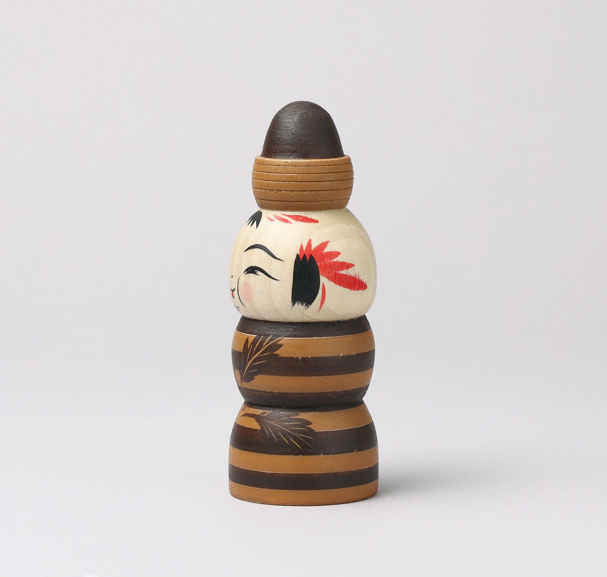 平賀輝幸　こけし　レア　ソフトクリーム　やみよこけし　輪入り 4体セット ソフトクリームこけし Ice cream kokeshi doll | 平賀輝幸工人