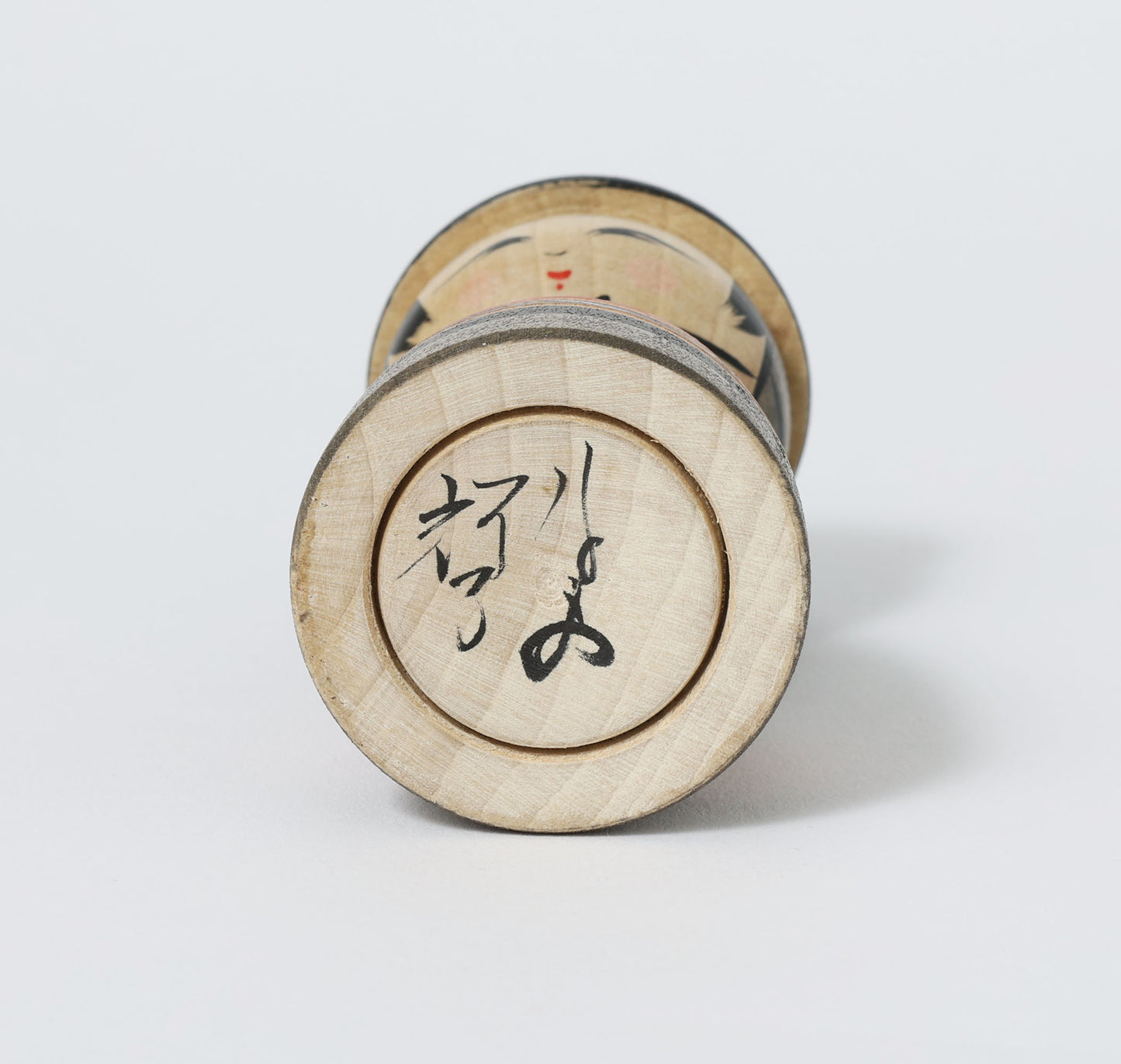 【兜こいのぼりこけし】Koinobori kokeshi with Samurai helmet | Teruyuki HIRAGA | Sakunami style | 11.5cm in height // 作並系 平賀輝幸工人, 高さ11.5cm