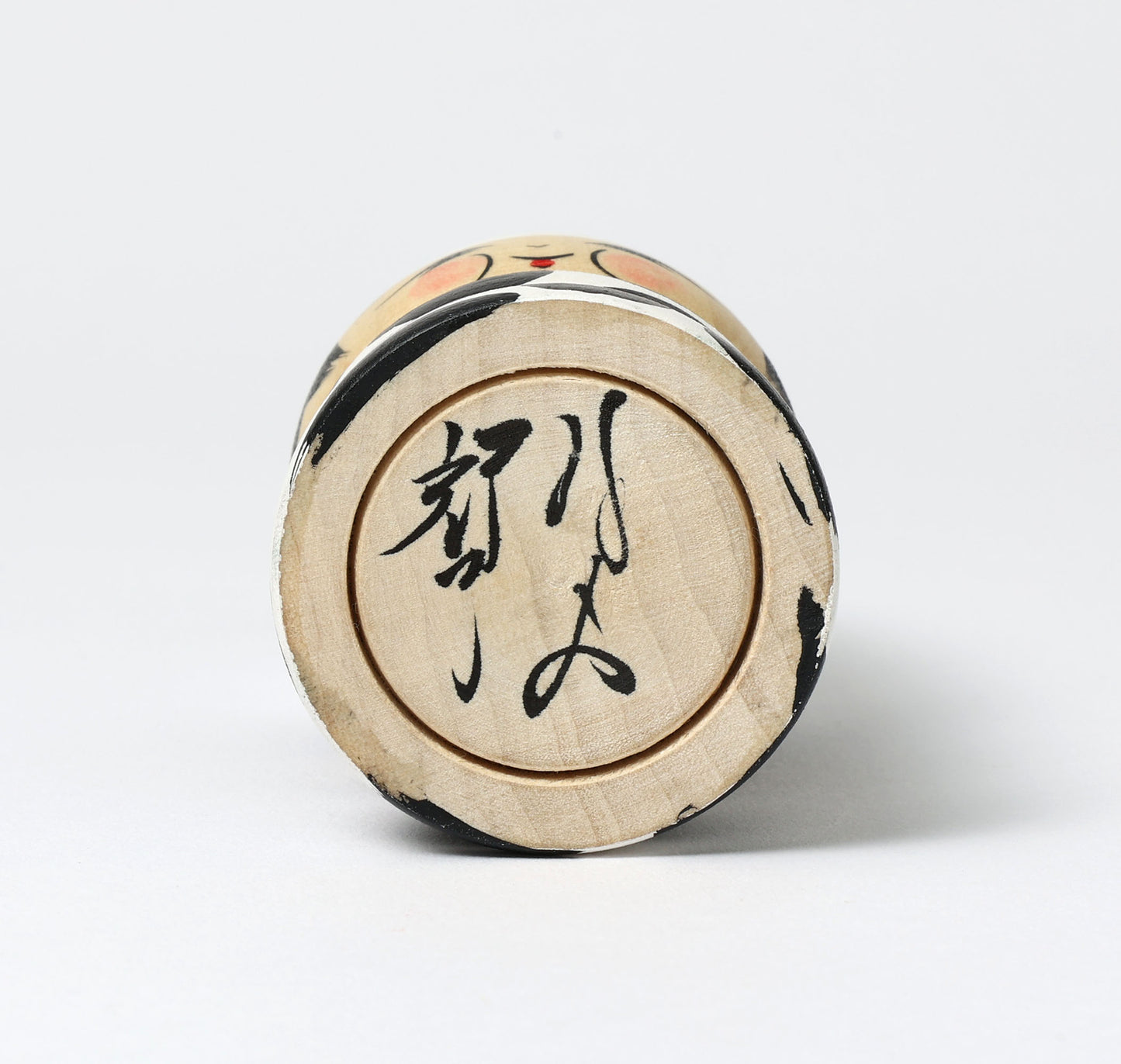HIRAGA, Teruyuki 平賀輝幸工人 | Soft-serve ice cream kokeshi doll ソフトクリームこけし |  Sakunami style 作並系 | 12cm in height