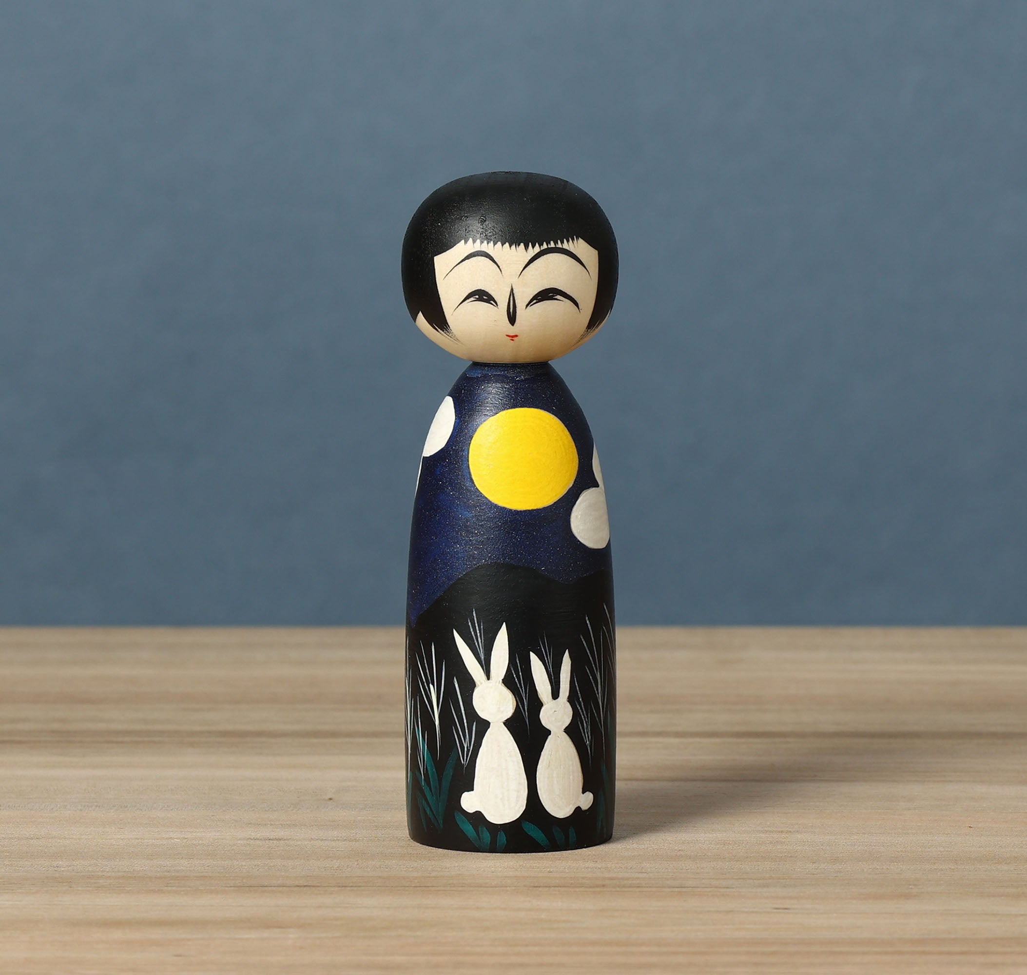 大きめ30cm ずっしり 宮島無筆 雪路 こけし 創作 kokeshi doll 大きめ30cm ずっしり 宮島無筆 雪路 こけし 創作 kokeshi doll