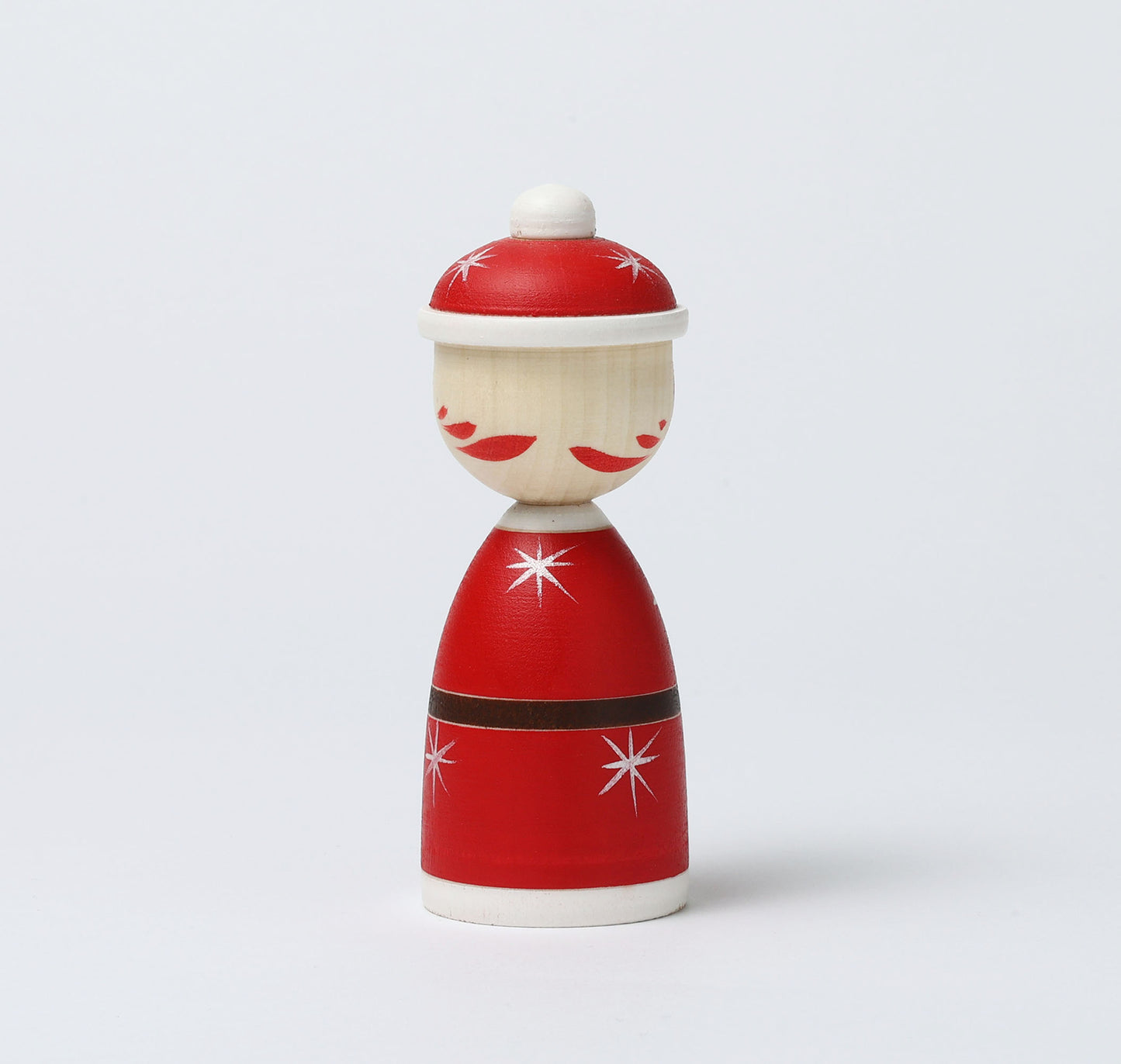 12-Santa Claus kokeshi doll |  HIRAGA, Teruyuki | 12cm in height