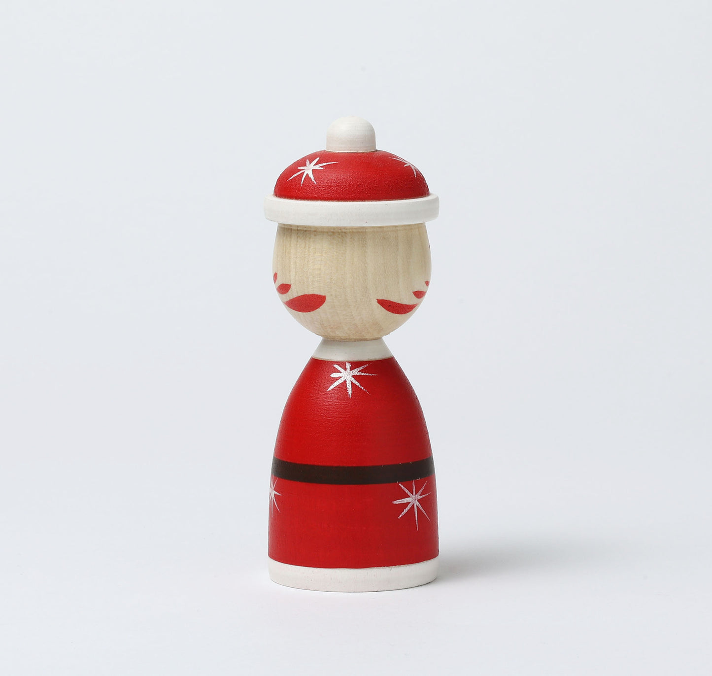 12-Santa Claus kokeshi doll |  HIRAGA, Teruyuki | 12cm in height