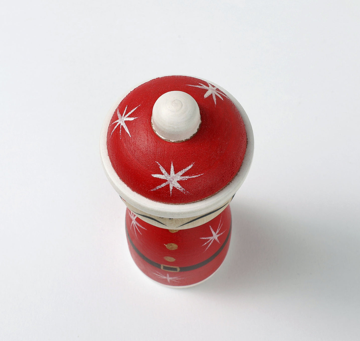 12-Santa Claus kokeshi doll |  HIRAGA, Teruyuki | 12cm in height