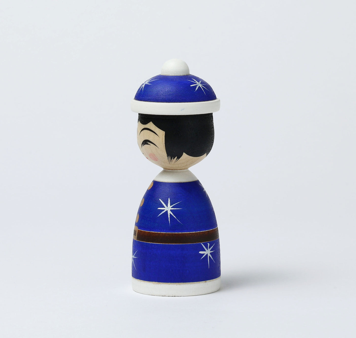 12-Santa Claus kokeshi doll |  HIRAGA, Teruyuki | 12cm in height