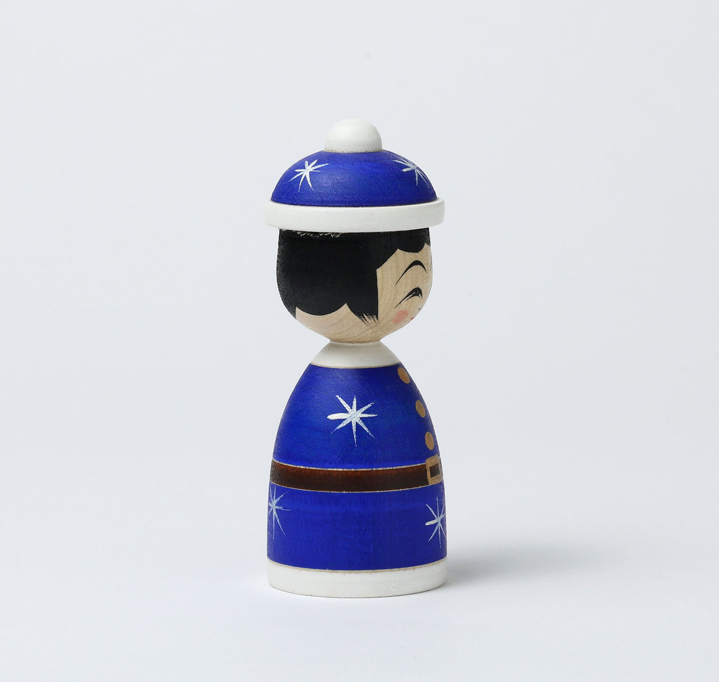 12-Santa Claus kokeshi doll |  HIRAGA, Teruyuki | 12cm in height