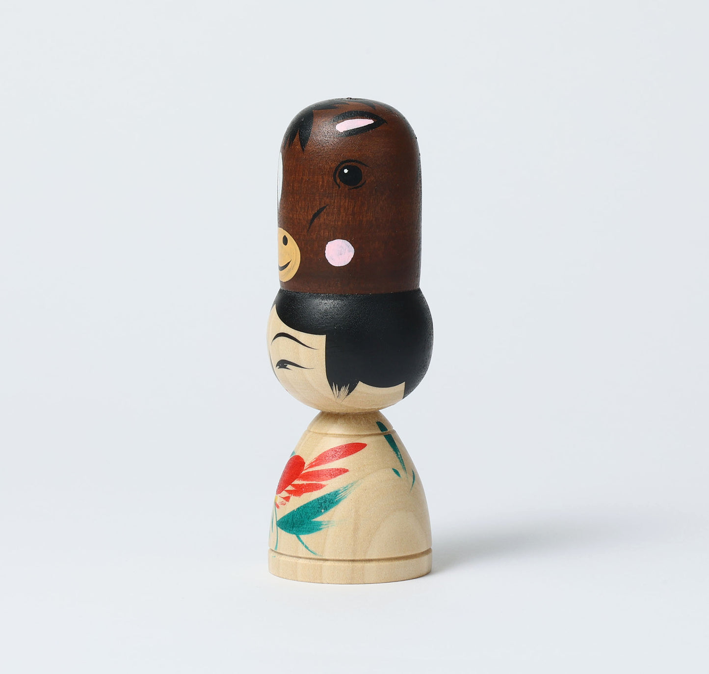 Eto-zodiac animal kokeshi doll 干支こけし-馬 |  HIRAGA, Teruyuki | 13.5cm in height