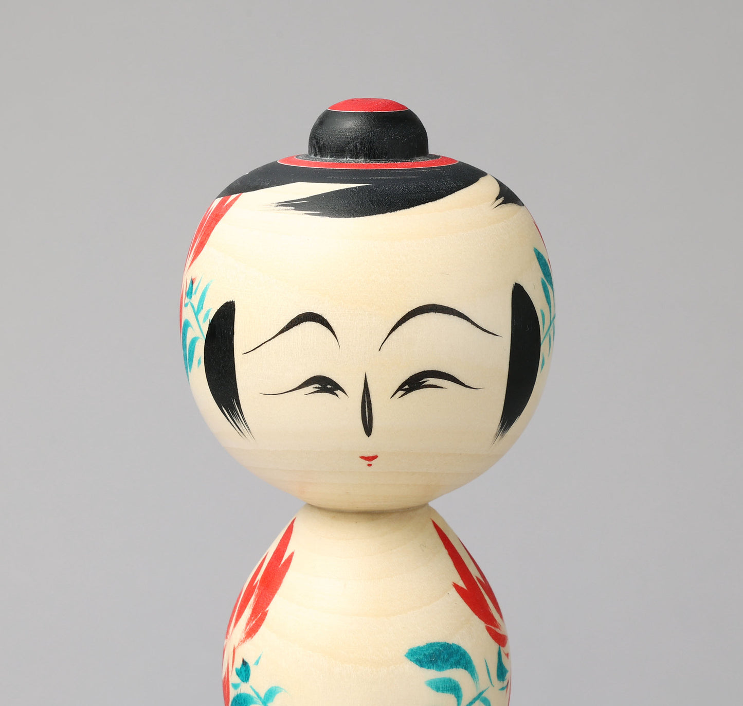 Carnation kokeshi - カーネーションこけし | Teruyuki HIRAGA- Sakunami style 平賀輝幸工人(作並系)