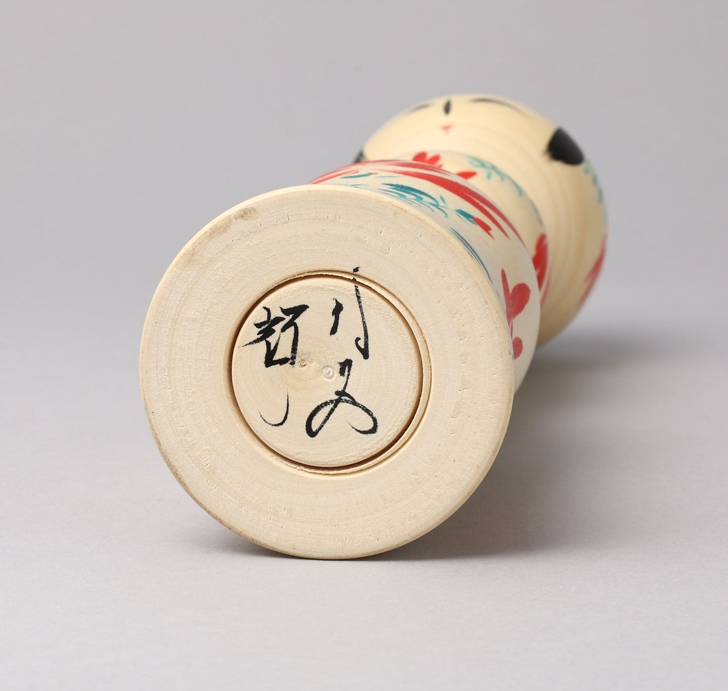 Carnation kokeshi - カーネーションこけし | Teruyuki HIRAGA- Sakunami style 平賀輝幸工人(作並系)