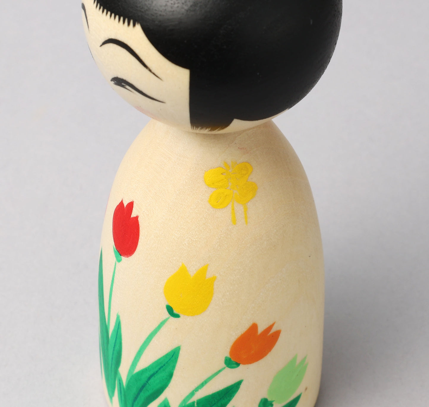 HIRAGA, Teruyuki 平賀輝幸 |Tulip kokeshi - チューリップこけし | Sakunami style 作並系