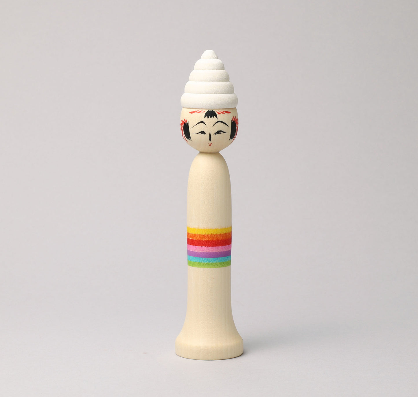 HIRAGA, Teruyuki 平賀輝幸 | Ice cream kokeshi - ソフトクリームこけし | Sakunami style 作並系