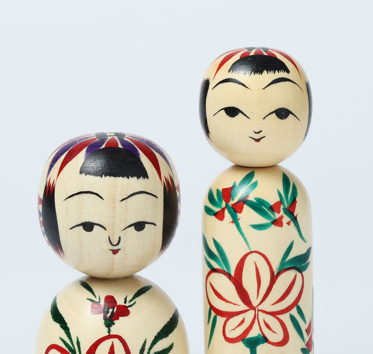 親子こけし | 加納博工人、加納陽平工人 | 作並系 |高さ19.5cm