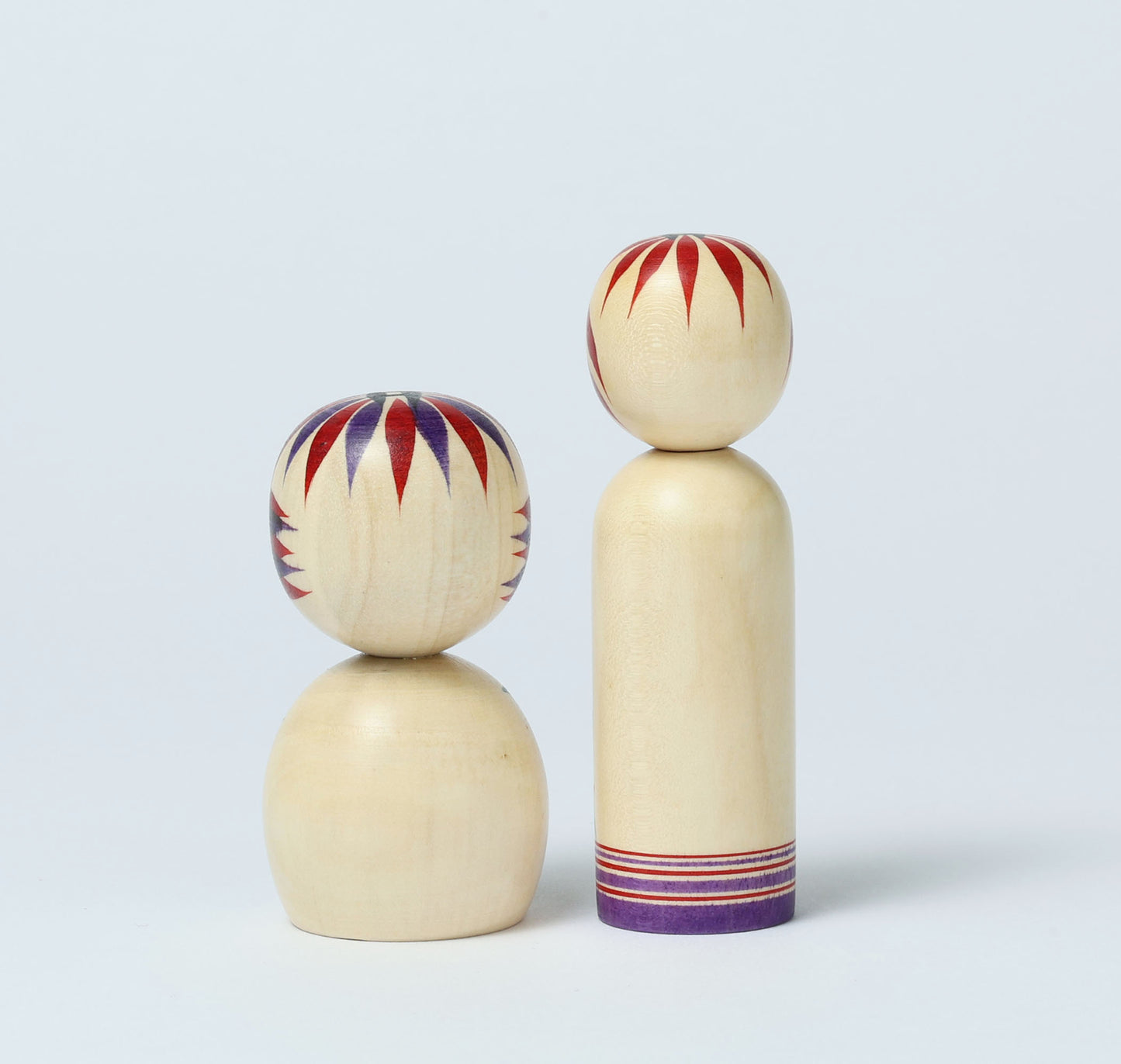 親子こけし | 加納博工人、加納陽平工人 | 作並系 |高さ19.5cm