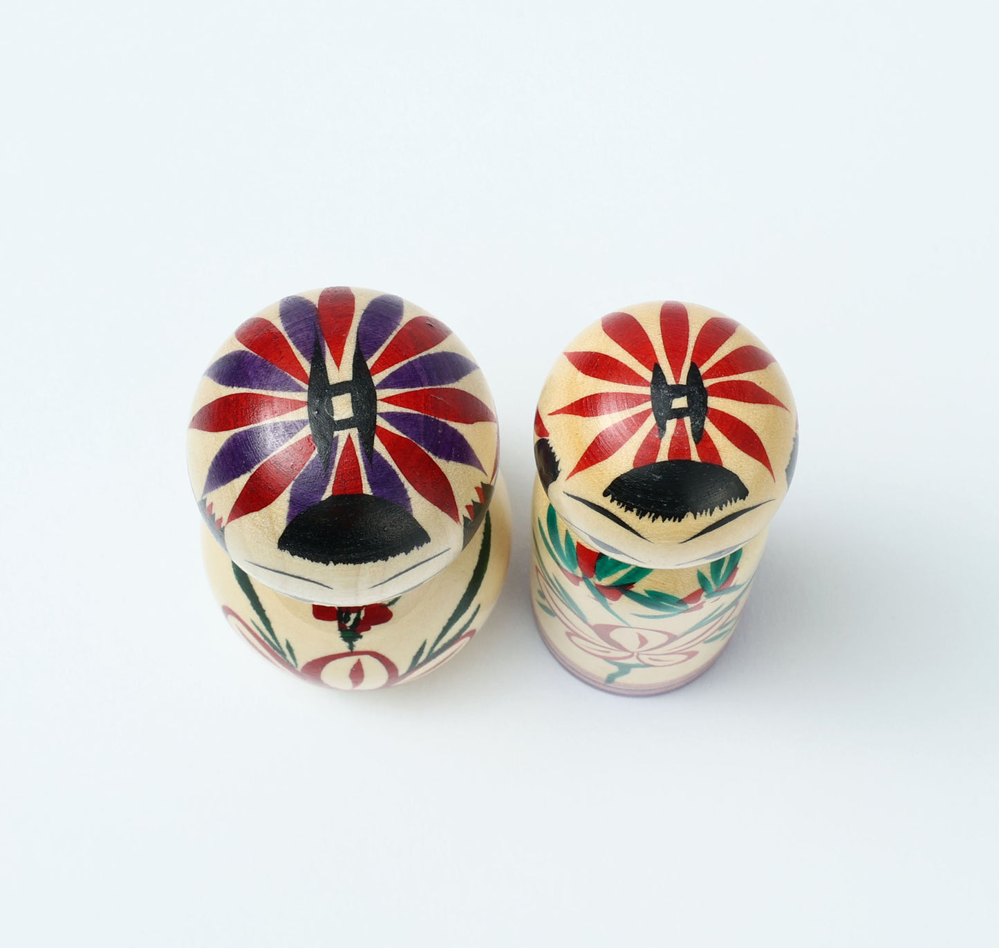 親子こけし | 加納博工人、加納陽平工人 | 作並系 |高さ19.5cm