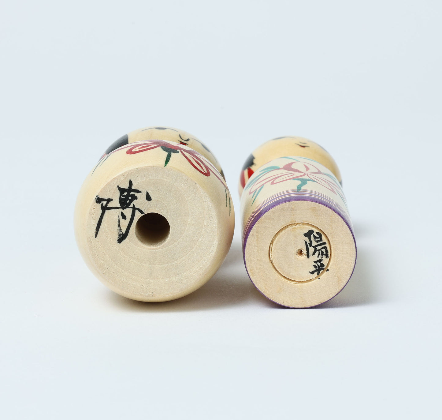 親子こけし | 加納博工人、加納陽平工人 | 作並系 |高さ19.5cm