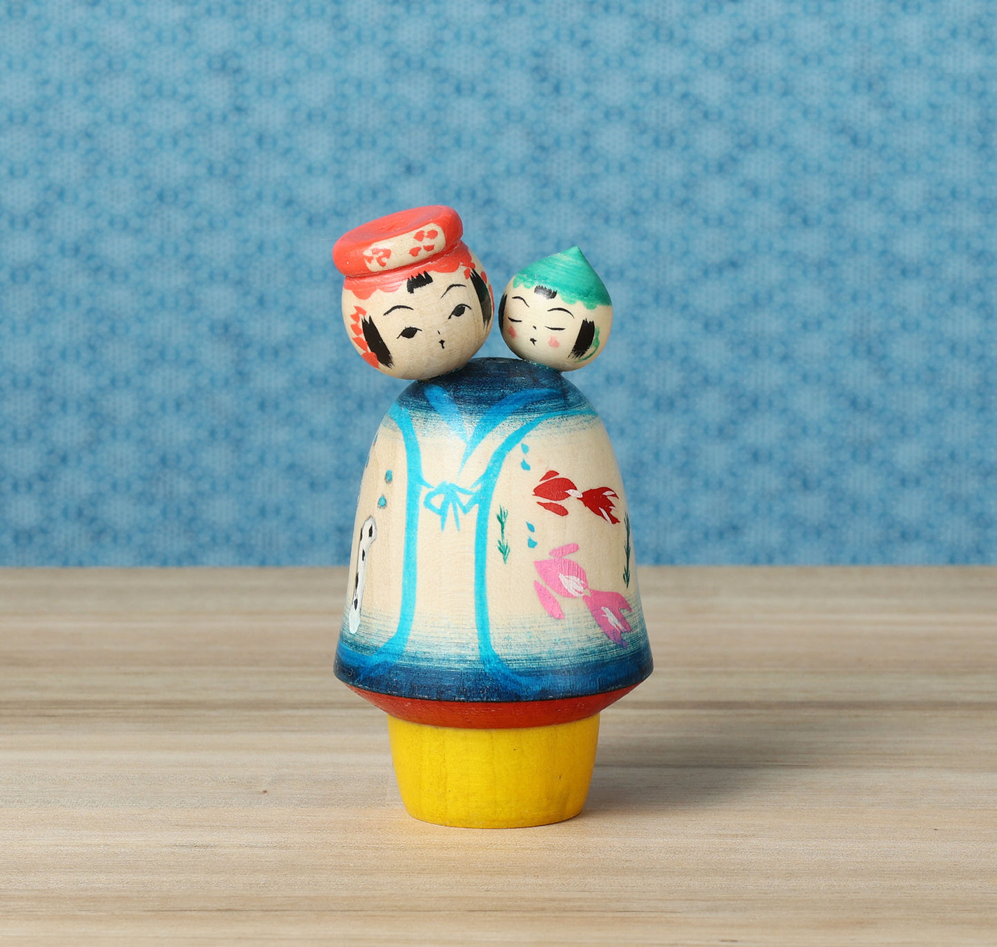 子守りこけし | 新山真由美工人 | 弥治郎系 |高さ10cm