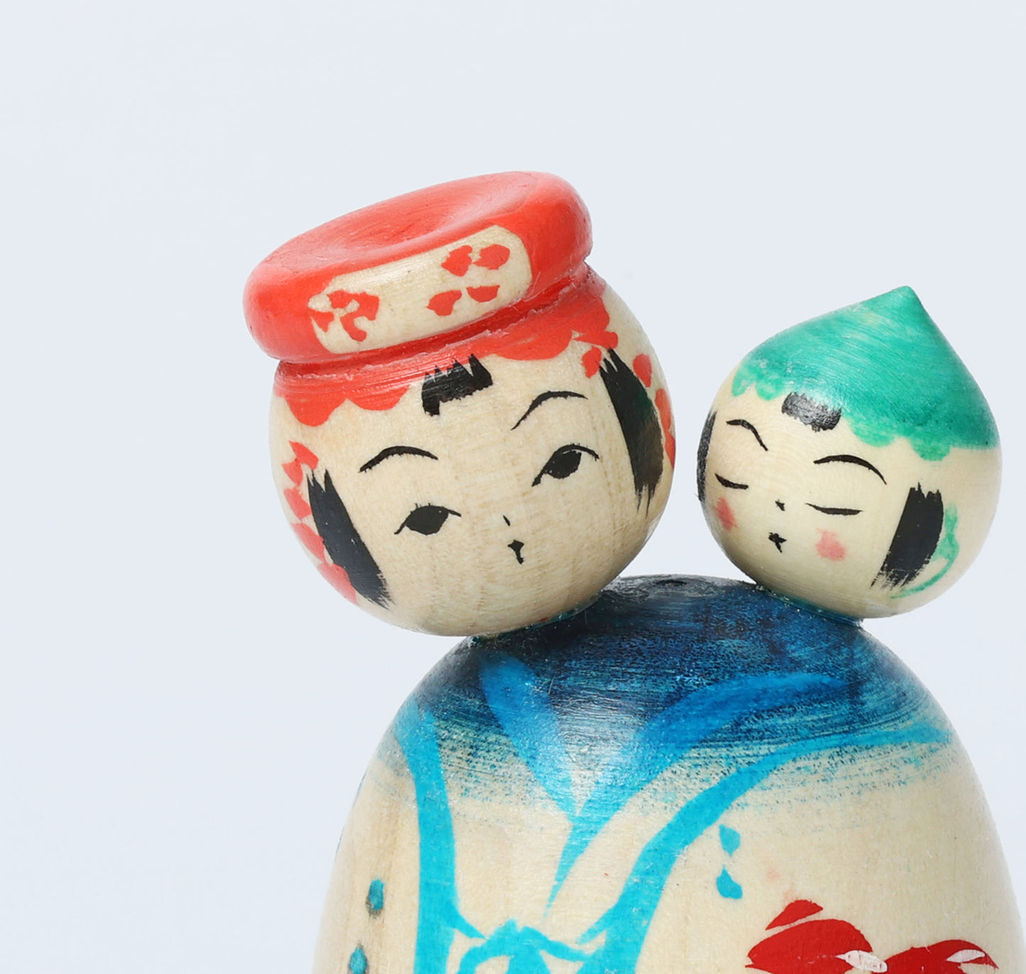 子守りこけし | 新山真由美工人 | 弥治郎系 |高さ10cm