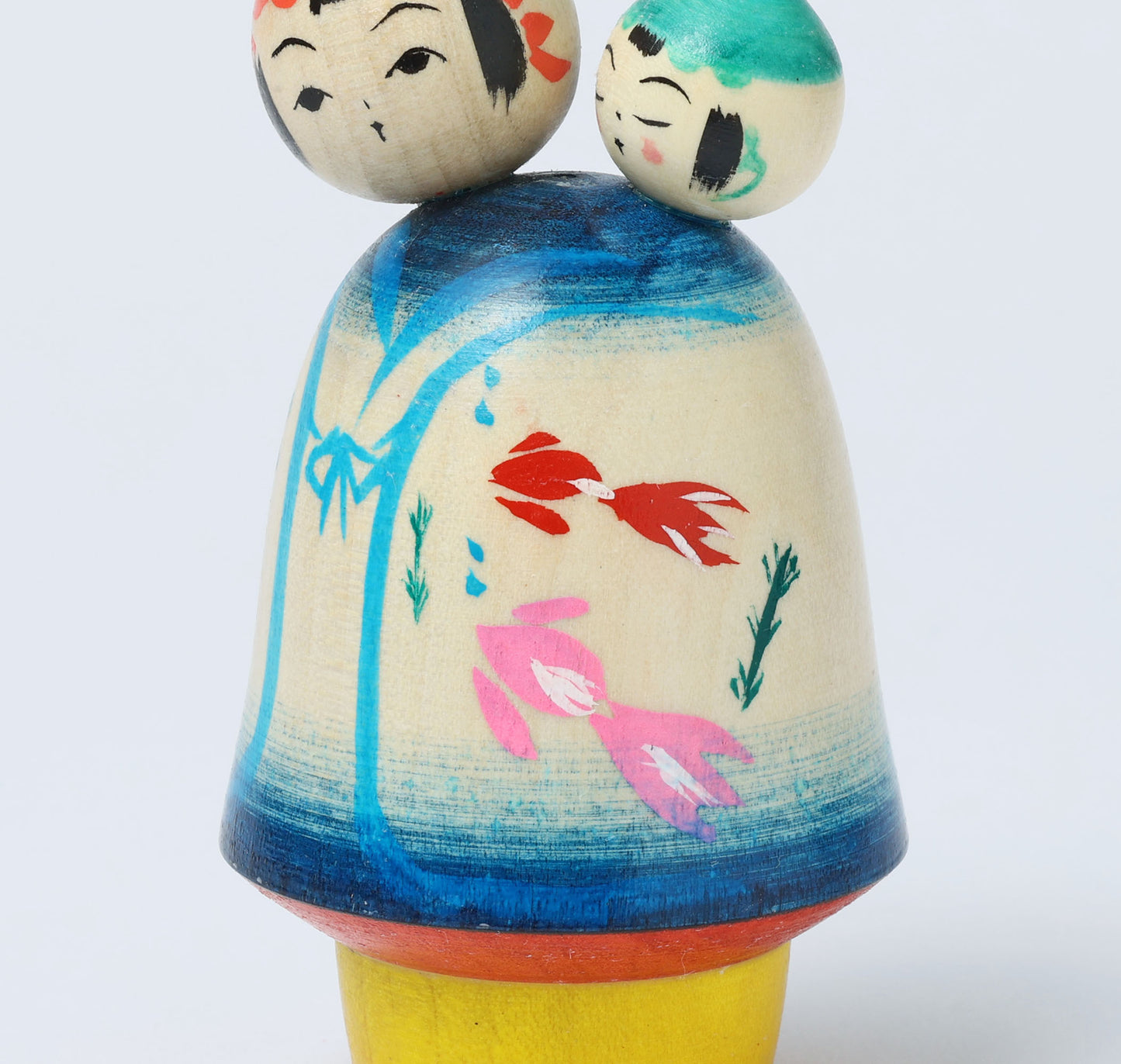 子守りこけし | 新山真由美工人 | 弥治郎系 |高さ10cm
